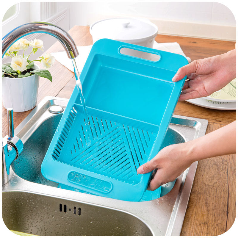 Cutting Board & Sink Drain Basket