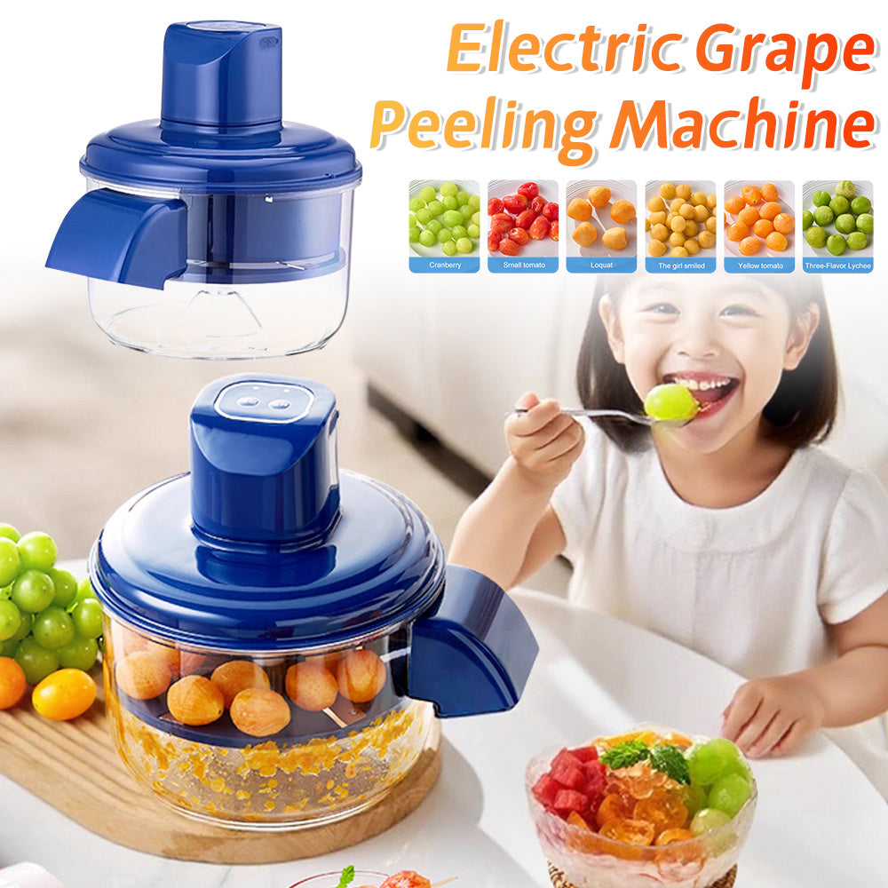 Electric Automatic Grape Peeler – Rechargeable Fruit Skin Remover