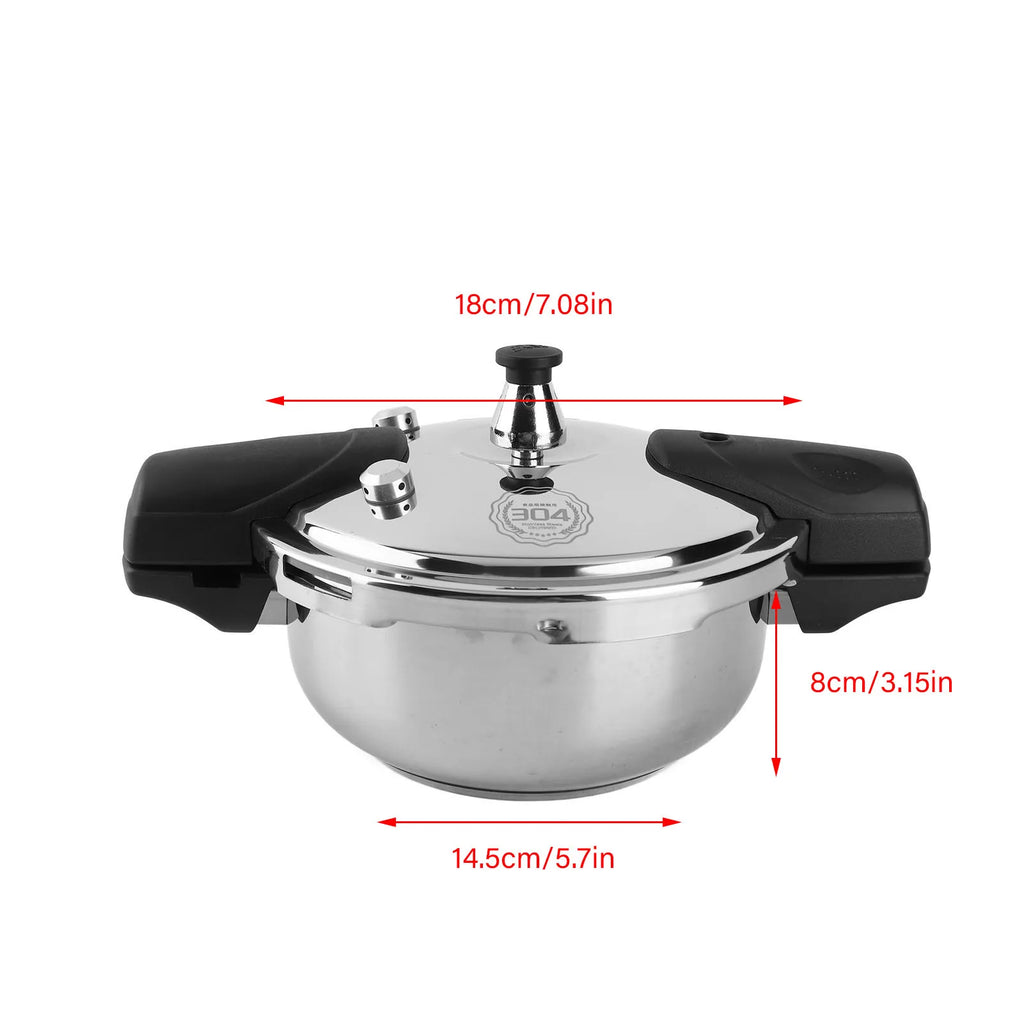1.8L Pressure Cooker Cooking Various Foods Versatile Healthy Mini Pressure Cooker for Pressed Oysters for Induction Cooker
