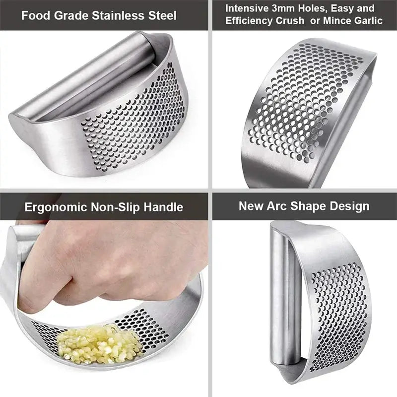 Manual Garlic & Ginger Crusher Tool