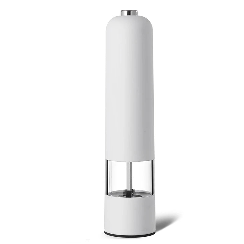 Electric Salt and Pepper Grinder Set-Automatic Spice Mill with Adjustable Coarseness-Perfect for Cooking and Bbq!