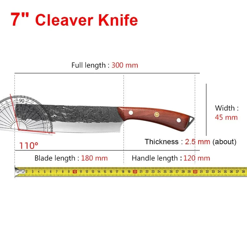 Multifunction Kitchen Butcher Knife Professional Chef Knives Meat Cleaver Fish Slicing Vegetables Cutter Cooking Knife