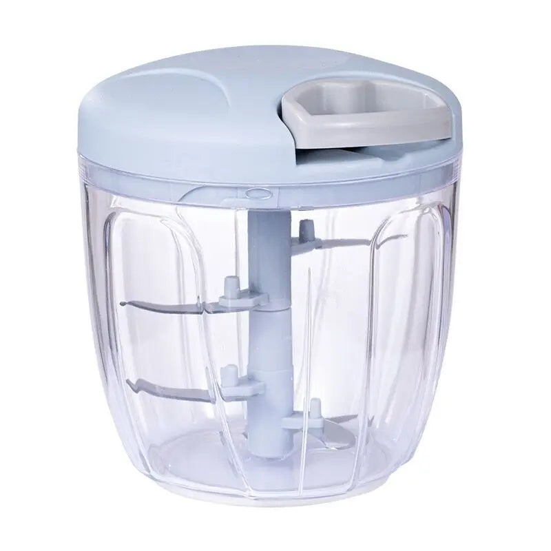 500/900ML Garlic Chopper Meat Grinder Manual Rotate Vegetable Cutter Chopper Slicer Fruit Garlic Crusher Kitchen Gadget Blenders