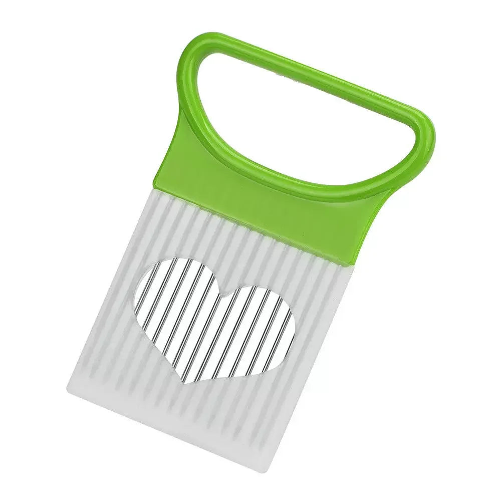 Multi-Use Onion Slicer & Potato Holder – Effortless Kitchen Gadget