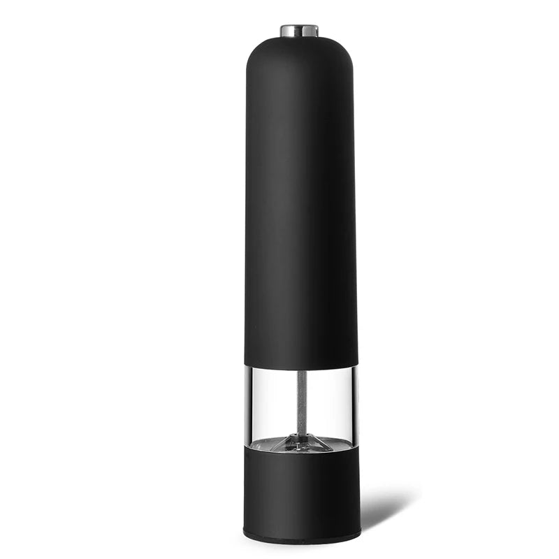 Electric Salt and Pepper Grinder Set-Automatic Spice Mill with Adjustable Coarseness-Perfect for Cooking and Bbq!